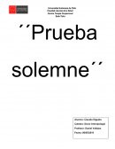 Sociantropologia prueba ´´Prueba solemne´´