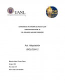 Proyecto ingles BIOLOGIA