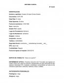 Hisoria clinica cardiologia IDENTIFICACION