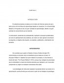 Aprendizaje basado en proyectos INTRODUCCION