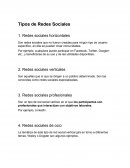 Afiche Redes sociales horizontales