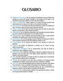Epistemologia GLOSARIO