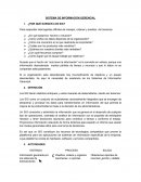 SISTEMA DE INFORMACIÓN GERENCIAL ¿POR QUÉ SURGEN LOS SIG?