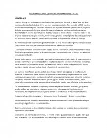 Skilar JORNADA N° 5 PROGRAMA NACIONAL DE FORMACIÓN PERMANENTE: I.N.S.M.. Página 1