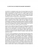 EL APETITO EN LOS JÓVENES POR ADQUIRIR CONOCIMIENTO