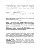 Contrato prestación servicios jurídicos