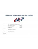 DE ALIMENTOS LACTEOS LTDA “DELIZIA”