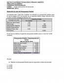 Desarrollo de caso de Presupuesto Flexible