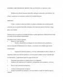 INFORME COMO PROMOTOR, PRODUCTOS LACTEOS DE LA SABANA LTDA. OBJETIVO