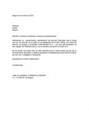 Solicitud reembolso compra de medicamentos