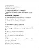 Intereses vocacionales. ¿Qué es lo más que le gusta de su profesión?