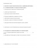 CONCEPTO Y BASES CONSTITUCIONALES DE LA ADMINISTRACION PUBLICA