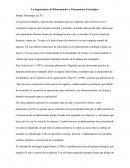 Importancia del Planeamiento