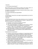 ¿A que llamamos argumentación?