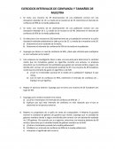 EJERCICIOS INTERVALOS DE CONFIANZA Y TAMAÑOS DE MUESTRA