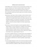 Reflexiones sobre la construccion social