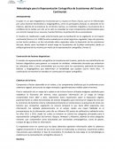 Metodología para la Representación Cartográfica del Ecuador