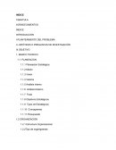 PLANTEAMIENTO DE UNA EMPRESA