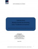 Gestion de personas Tramites lentos, mediante excesivo formalismo y ritualista