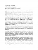 Tarea persona y sentido