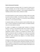 Derecho internacional humanitario Derecho Internacional Humanitario
