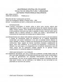 Artículo:” La arquitectura de barro y conservación del ambiente”