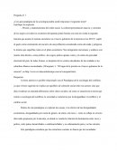 ¿Con qué paradigma de la sociología podría usted relacionar el siguiente texto?