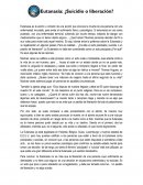 Eutanasia: ¿Suicidio o liberación?