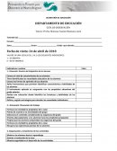 Guía de observación 2018