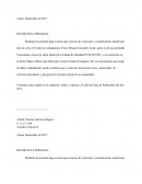 Referencia personal de trabajo