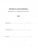 Impuesto al valor agregado