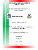 Demanda Habitacional de Quinindé, Esmeraldas, Ecuador