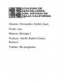 Introducción: La biología, es aquella ciencia que estudia a los seres vivos. Ya sean