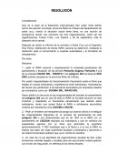Considerando: Resolucion