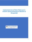 Trabajo y discapacidad Convención sobre los Derechos de las personas con Discapacidad