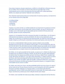 Una primera instancia y de gran importancia