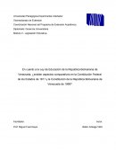 Ley de Educación en Constitución de la República Bolivariana de Venezuela