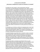 ¿Y para qué sirve la filosofía?