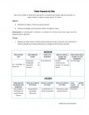 Taller Proyecto de Vida