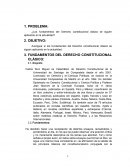 ¿Los fundamentos del Derecho constitucional clásico se siguen aplicando en la actualidad?