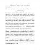 Reseña Critica "Siddharta"