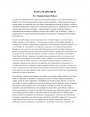 Basta de historias ensayo