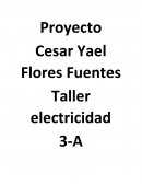 Proyecto Taller electricidad