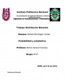 Ingeniería en Comunicaciones Y Electrónica. Distribucion binomial
