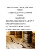 DESARROLLO DE LA ECONOMÍA MEXICANA