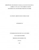 Anteproyecto rediseño de colector de aguas pluviales