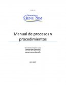 Manual de prcoedimientos