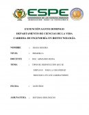 Ensayo TIPOS DE DESINFECCIÓN QUE SE EMPLEAN PARA LA SEGURIDAD BIOLÓGICA EN LOS LABORATORIOS