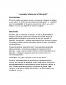 Los cuatro pilares de la educación