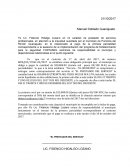 Carta que exime de responsabilidad